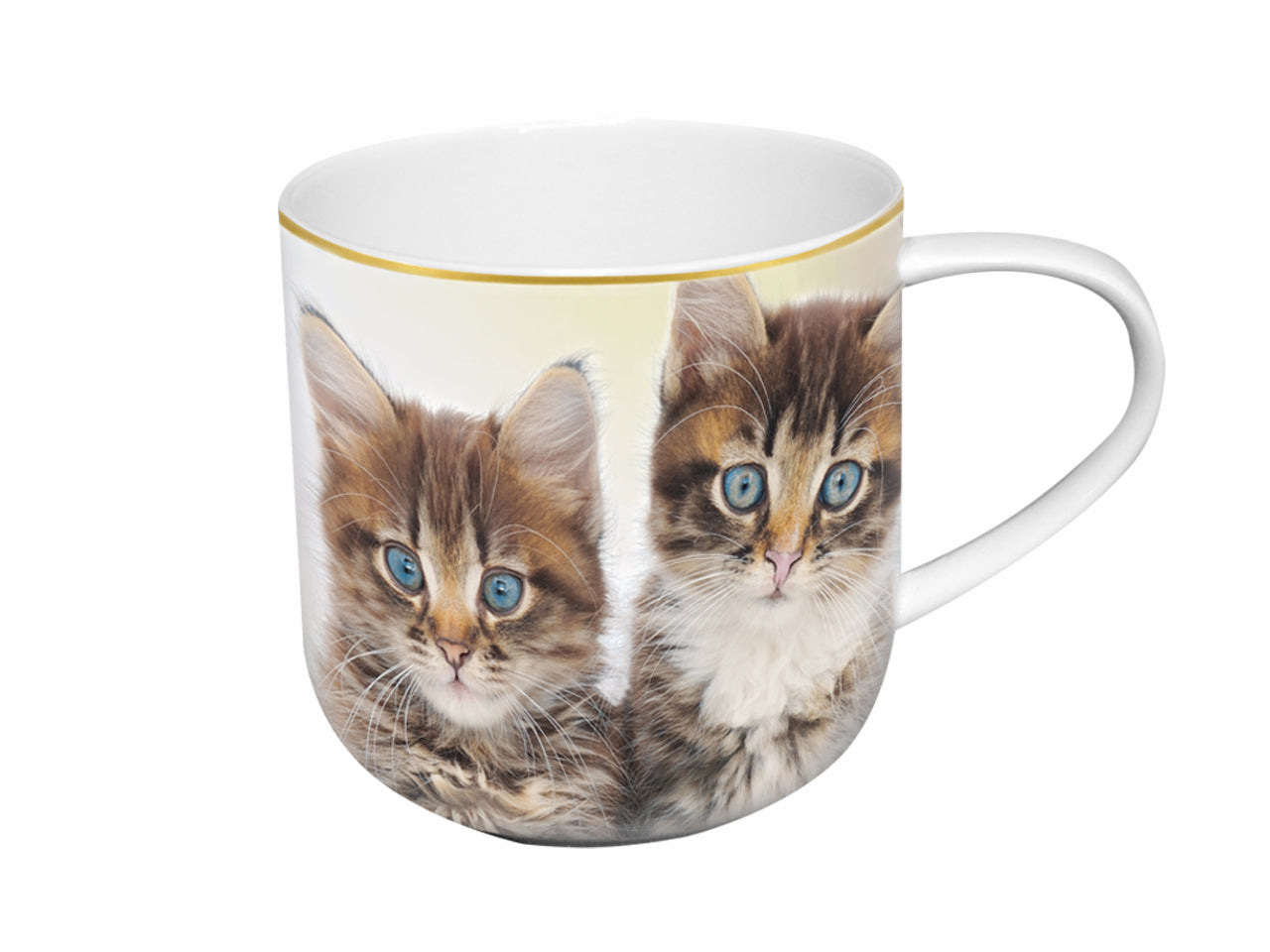 ➔ Tazza e charm/portachiavi Sweety Kitty - Due gattini - Carmani