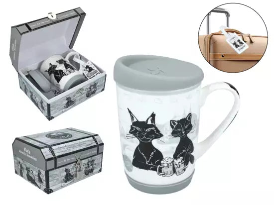 ➔ Tazza -Travelling - Crazy Cats, Praga (CARMANI)