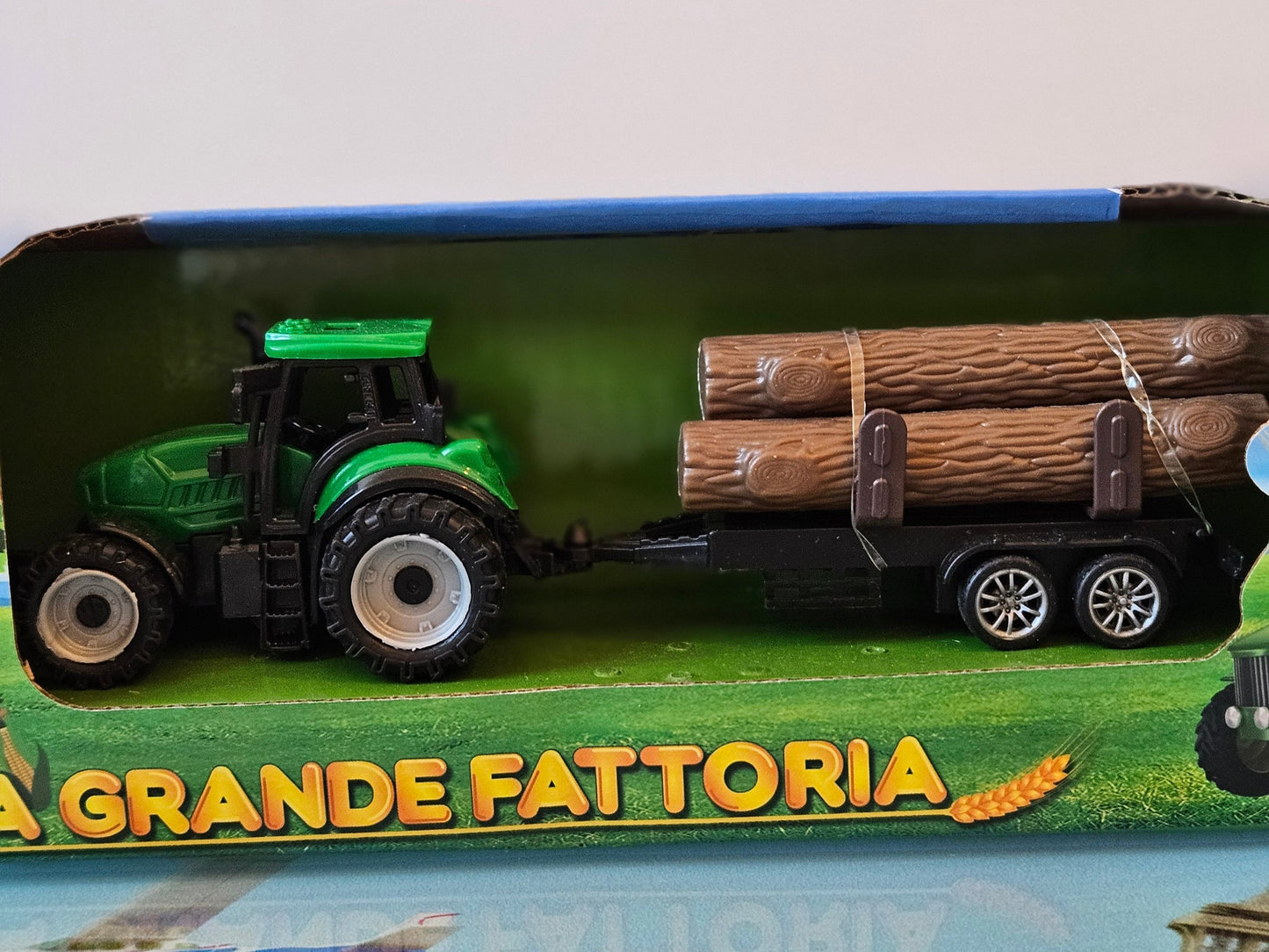 ➔ Giocattolo Trattore con rimorchio - La grande fattoria - De Car 2