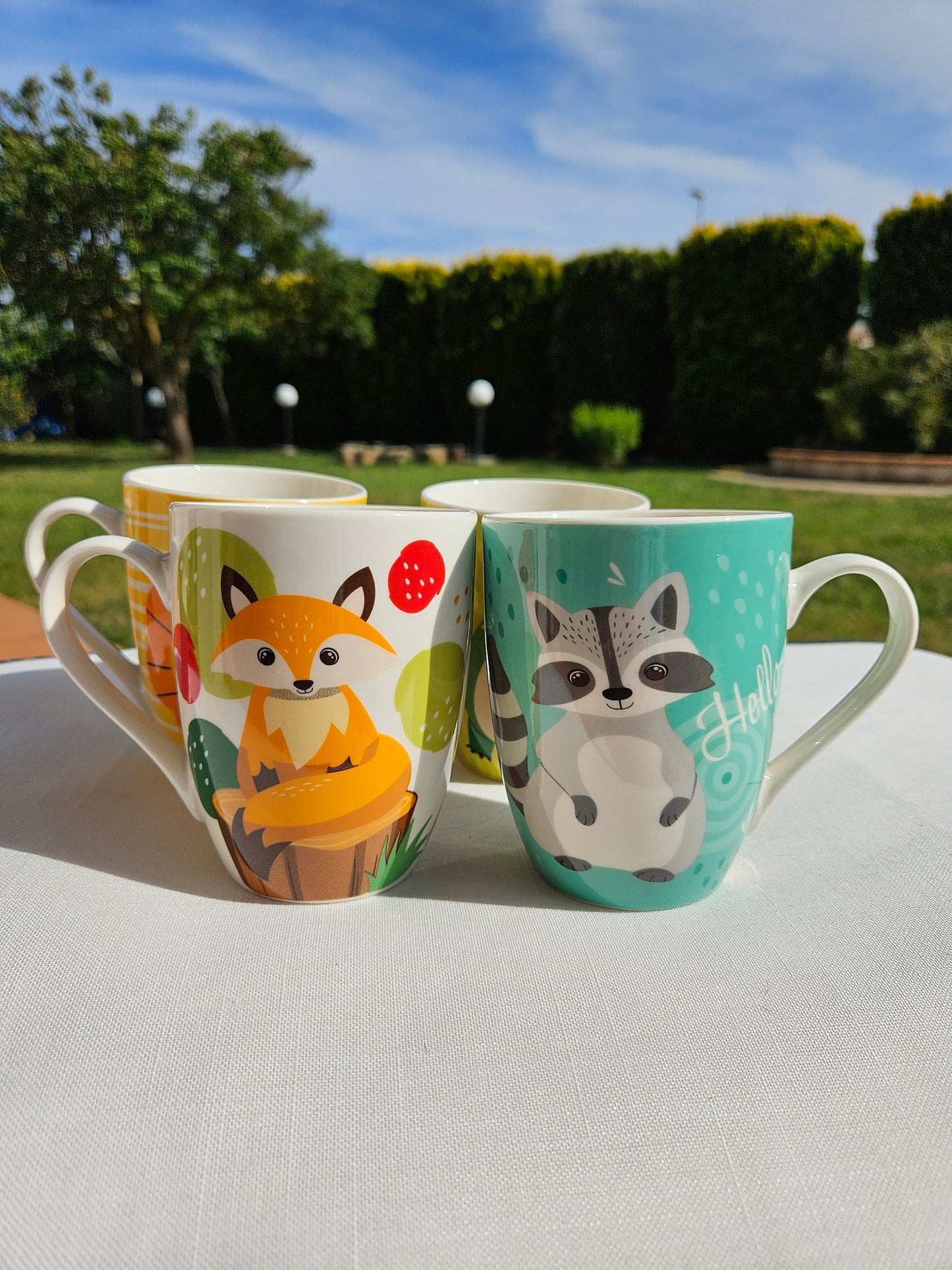 ➔ Tazza in porcellana Animaletti