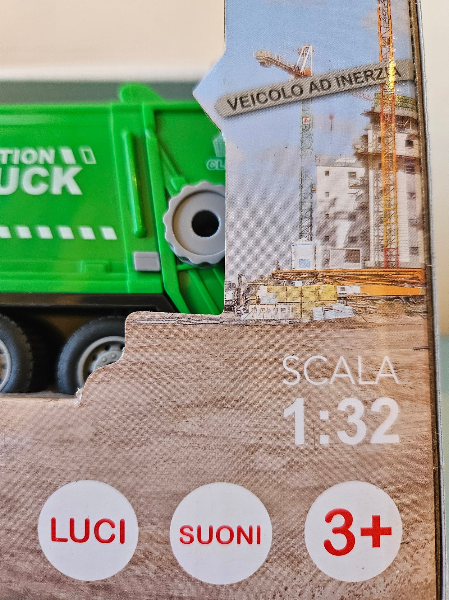➔ Giocattolo Camion dei mezzi di lavoro luci e suoni - DeCar