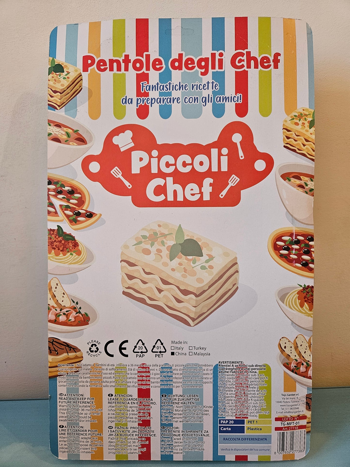 ➔ Giocattolo Play set - Pentole degli chef - Toys Garden