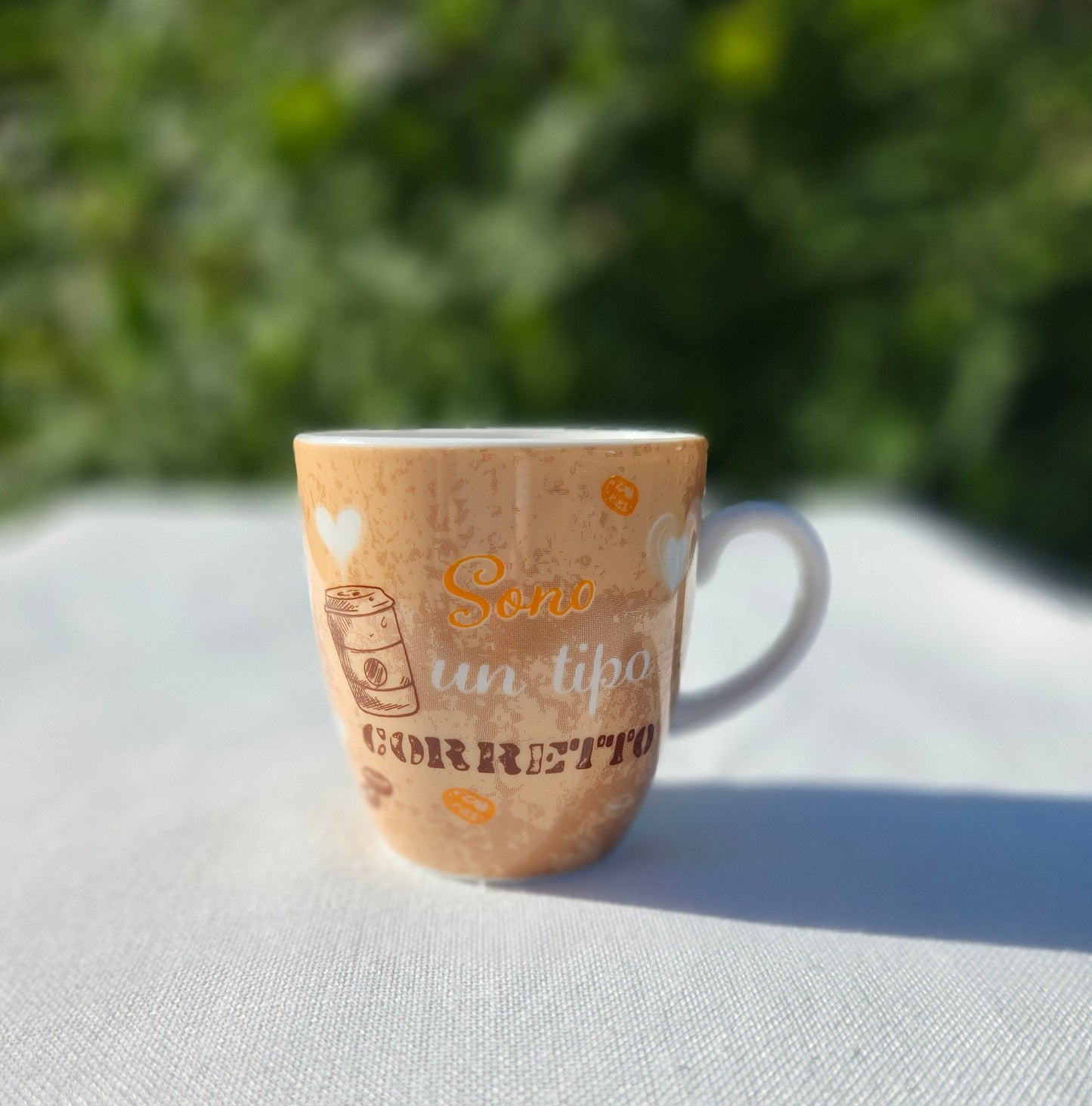 ➔ Set con 2 tazzine 70 ml - confezione a macchina da caffè - Art from Italy