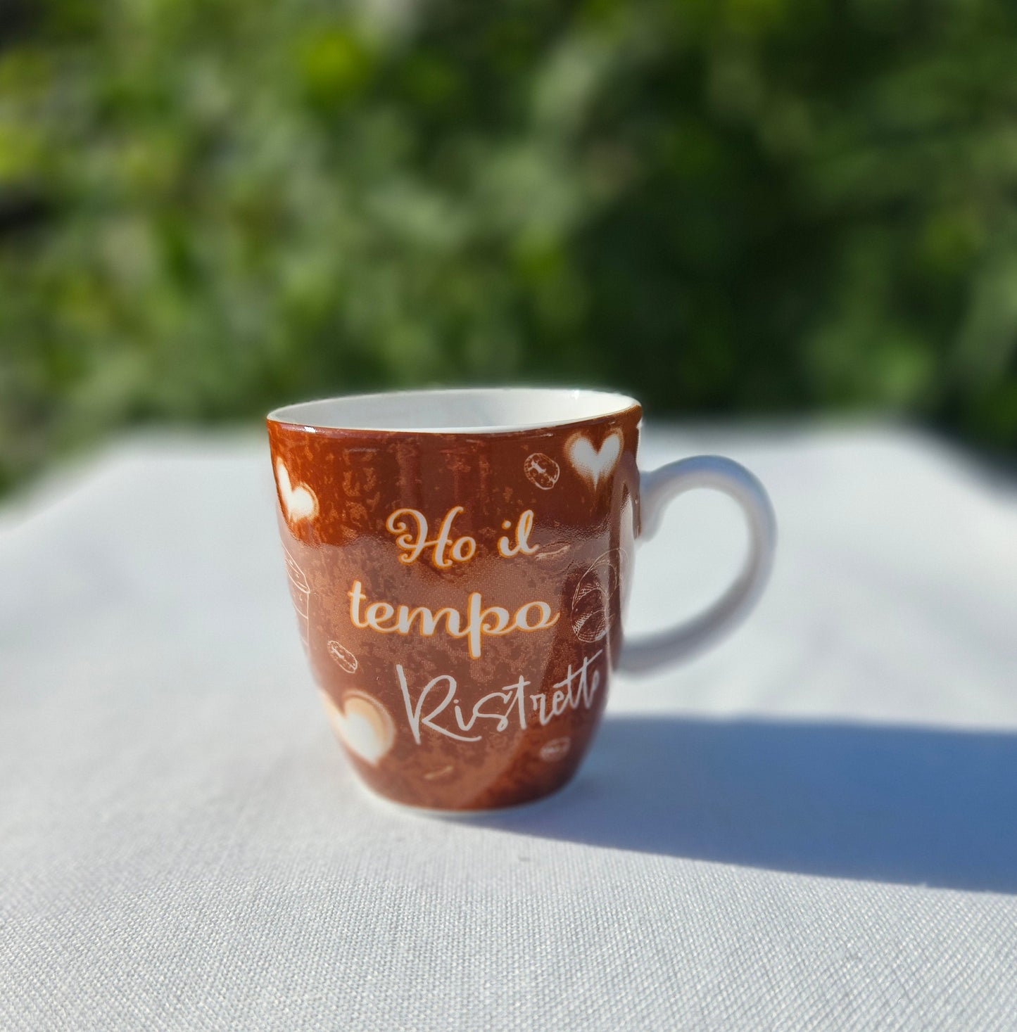 ➔ Set con 2 tazzine 70 ml - confezione a macchina da caffè - Art from Italy