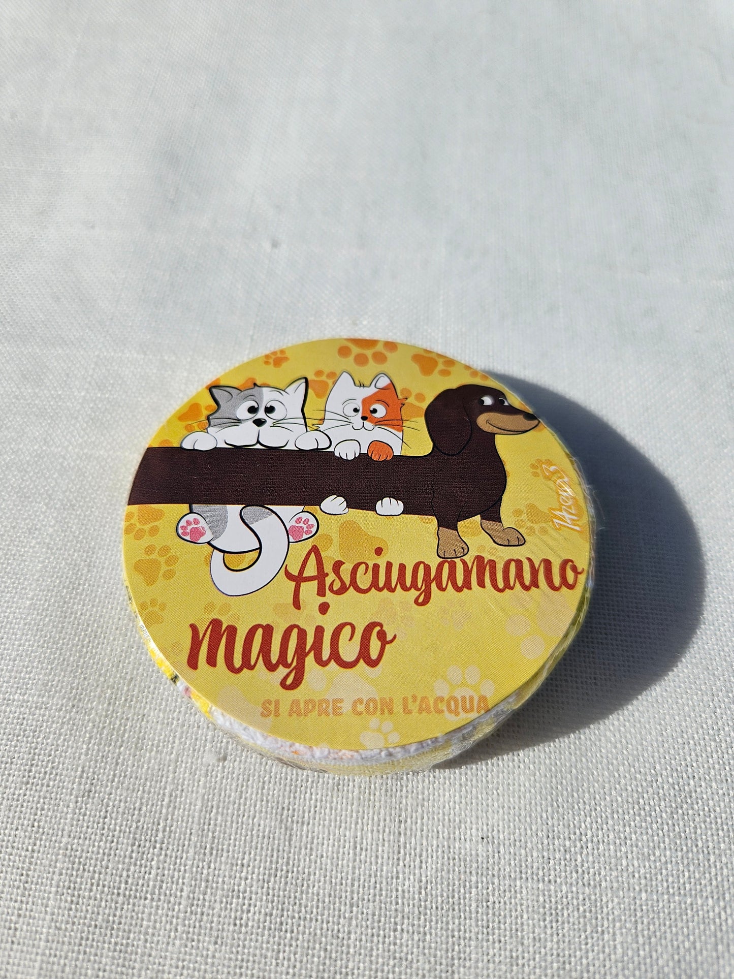 ➔ Set tazza con crema mani 25ml e mini asciugamano magico - Art from Italy