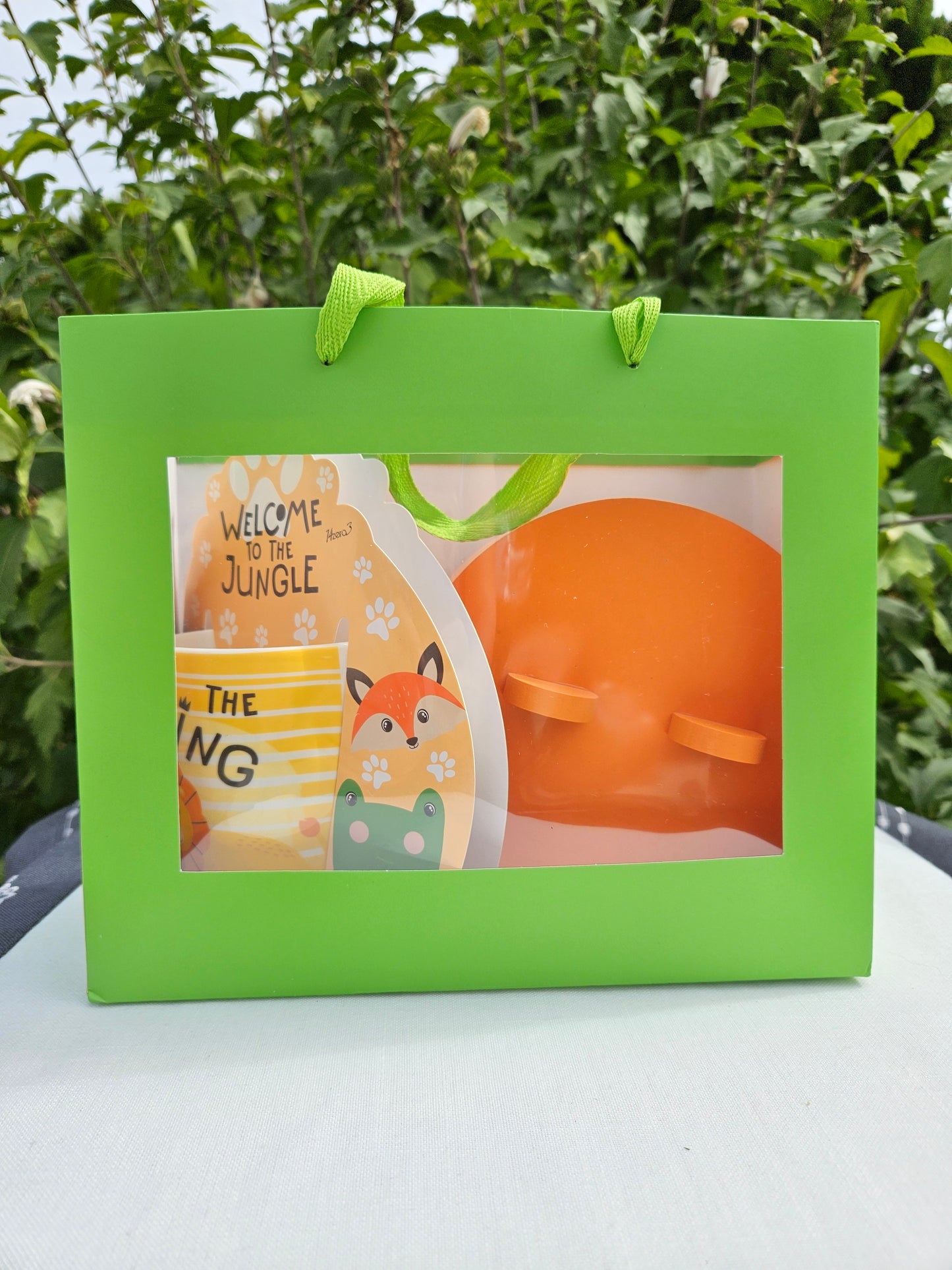 ➔ Set regalo Animaletti – Tazza in Porcellana e Scatola in Legno Colorata