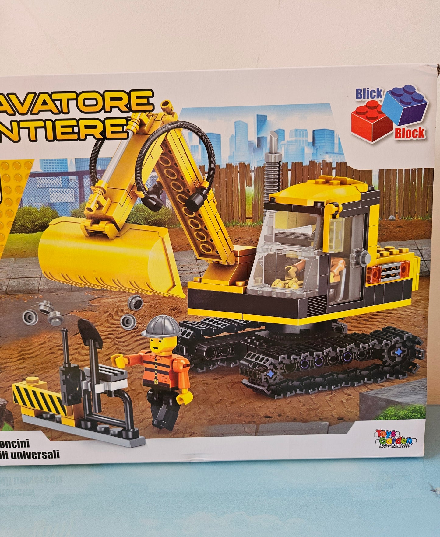 ➔ Giocattolo - Costruzioni - Escavatore cantiere 264 pz - Toys Garden