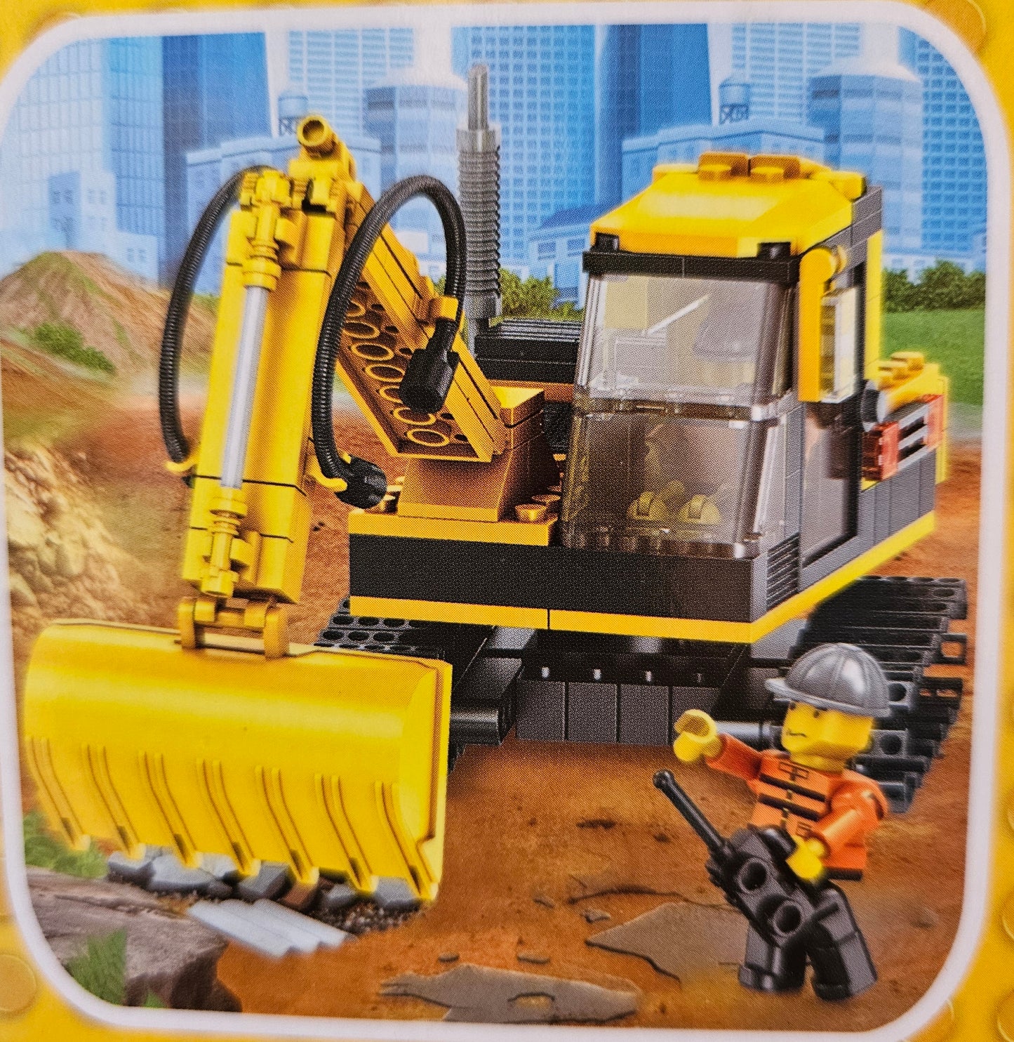 ➔ Giocattolo - Costruzioni - Escavatore cantiere 264 pz - Toys Garden