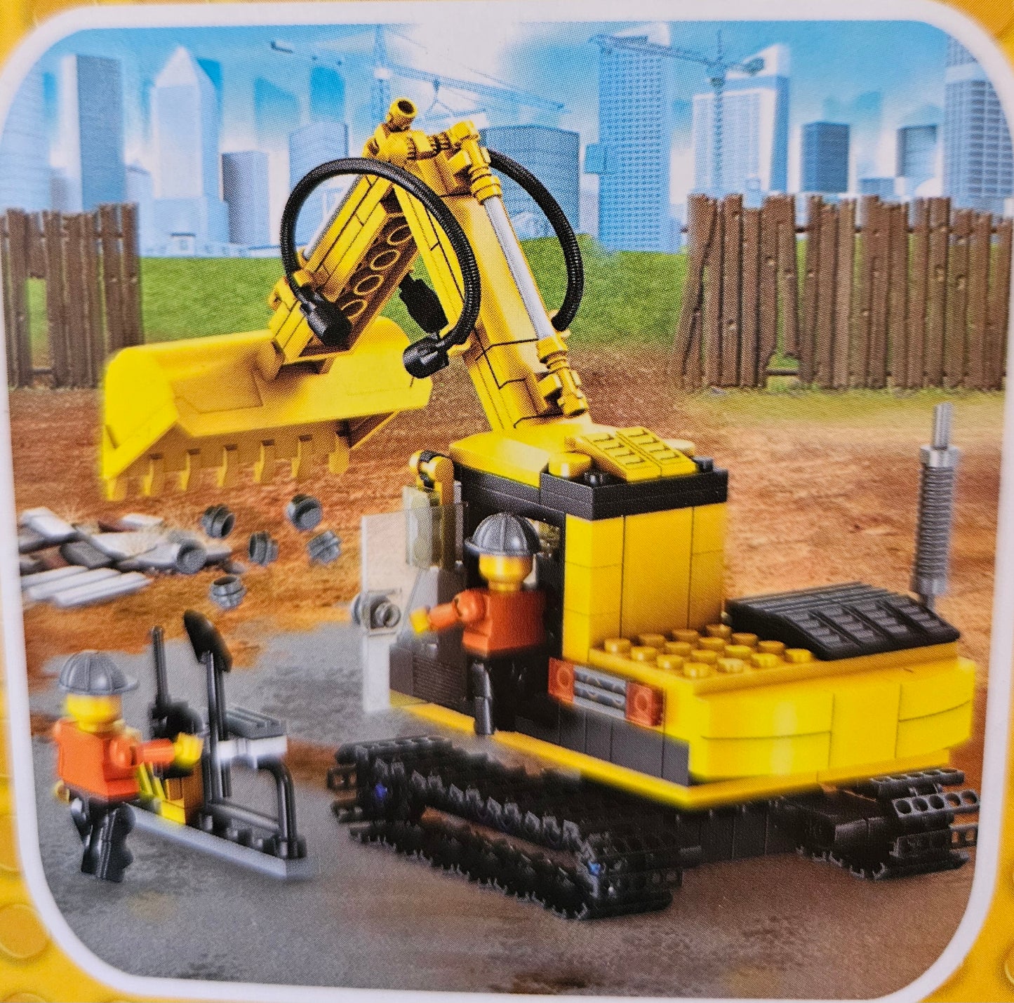 ➔ Giocattolo - Costruzioni - Escavatore cantiere 264 pz - Toys Garden