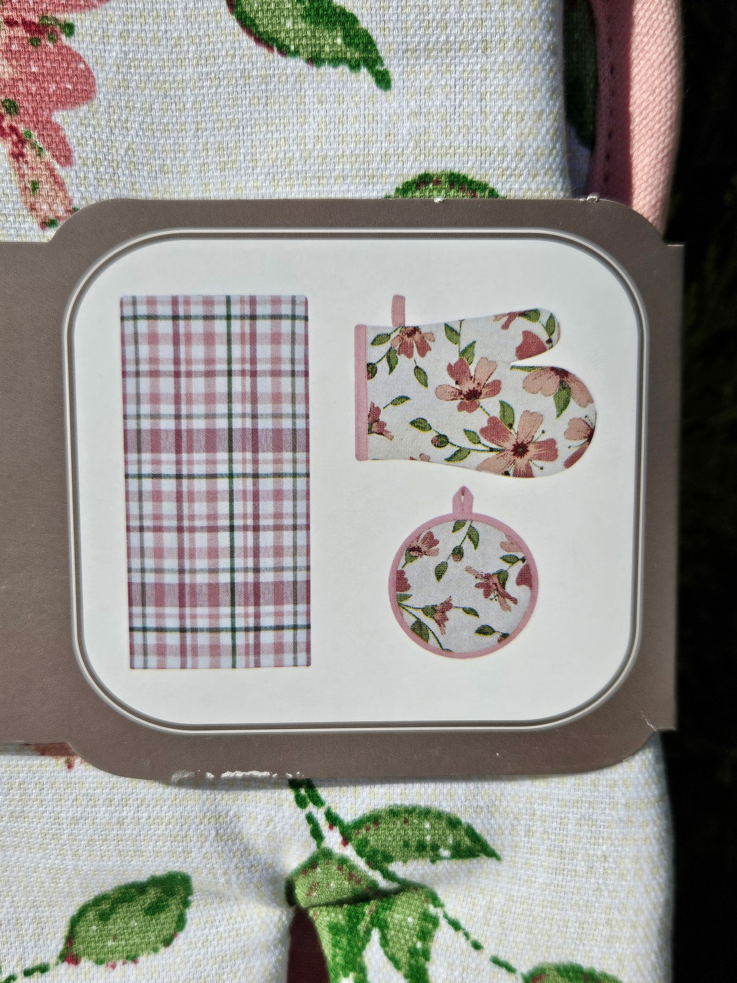 ➔ Set 3 pz Guanto + Presina + Strofinaccio - Preziosa Home