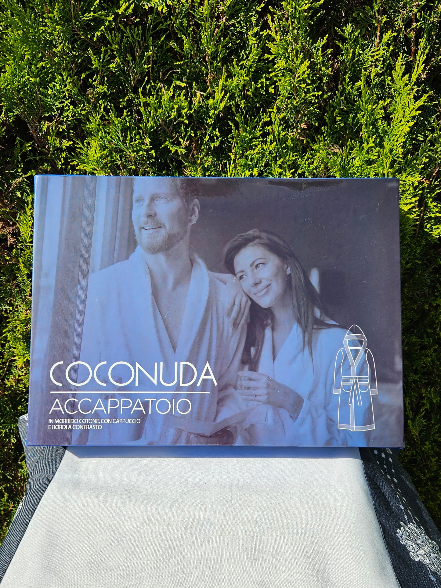 ➔ Accappatoio in cotone con cappuccio - Coconuda