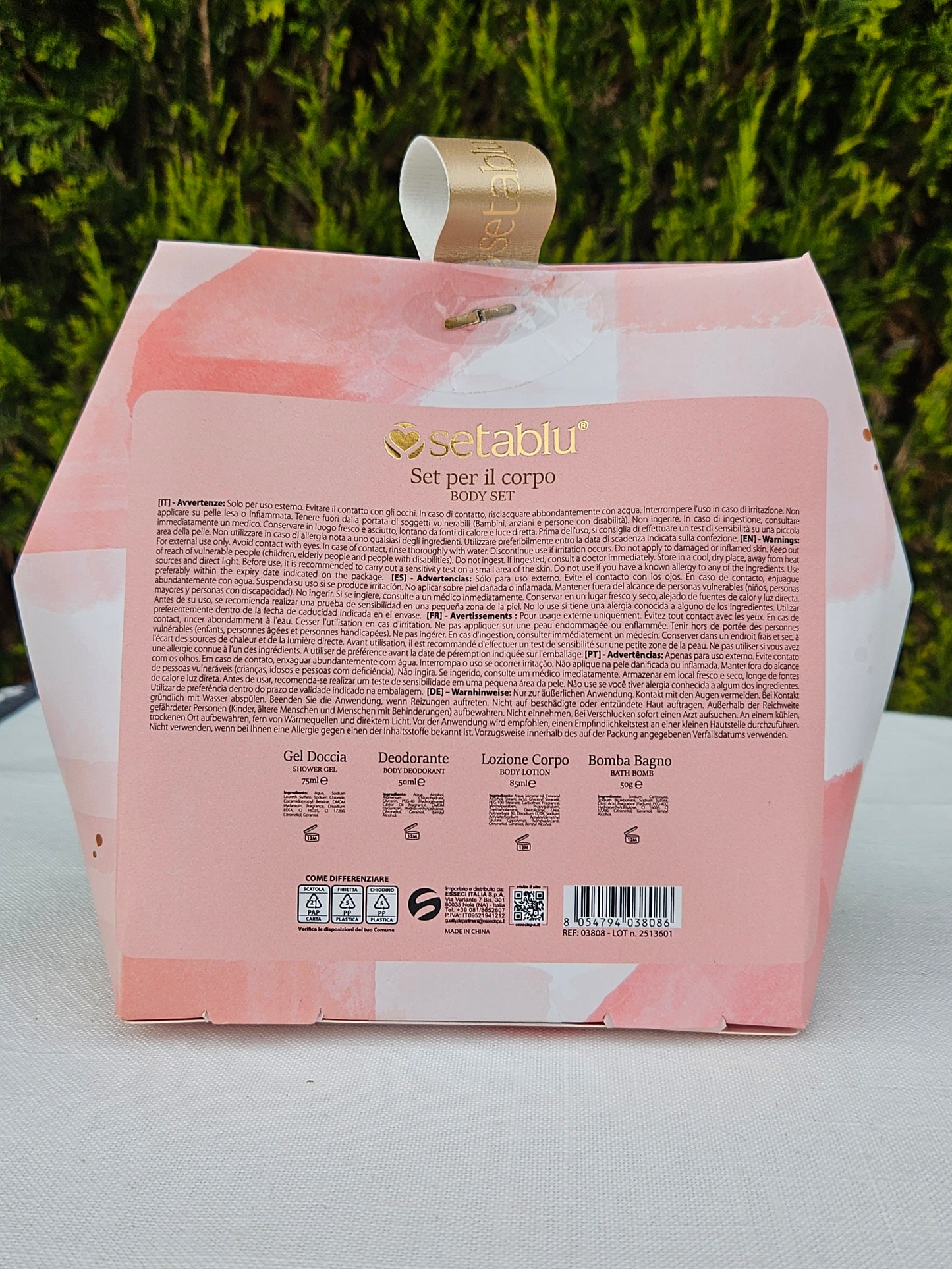 ➔ Set regalo - Set corpo - Setablu