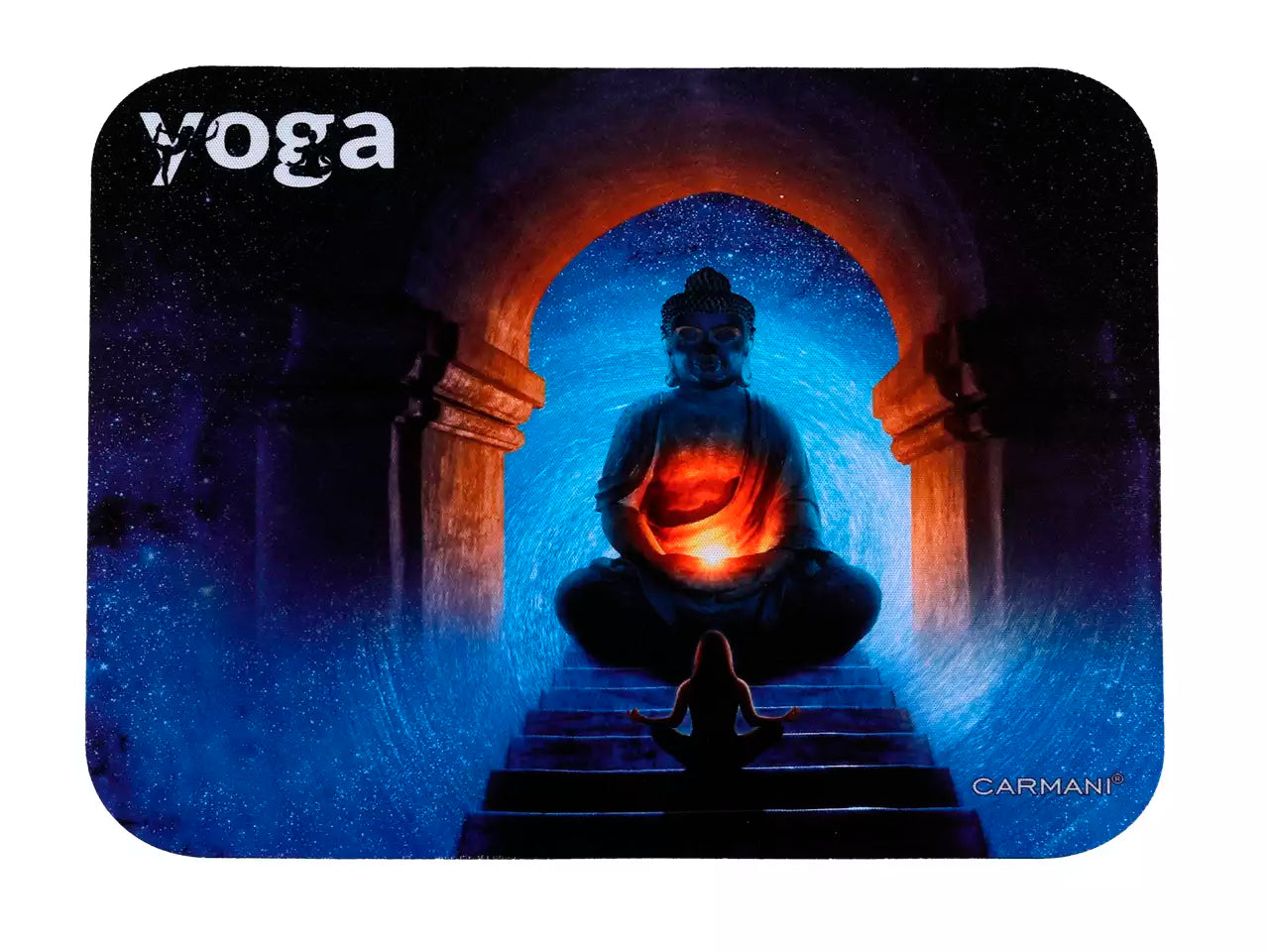 ➔ Rectangular mouse pad - Yoga - Carmani