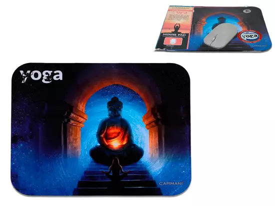 ➔ Rectangular mouse pad - Yoga - Carmani