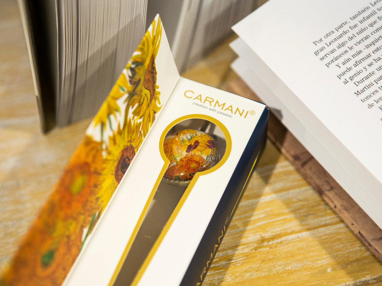 ➔ Segnalibro - Vincent van Gogh, Girasoli- Carmani