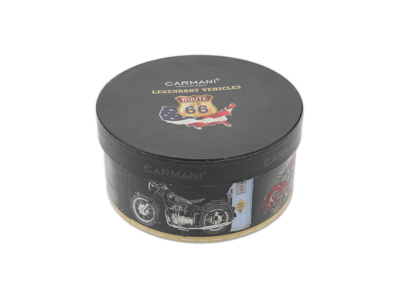 ➔ Tazza grande con piattino - Moto BMW R25 1953 Nera - Carmani Route 66