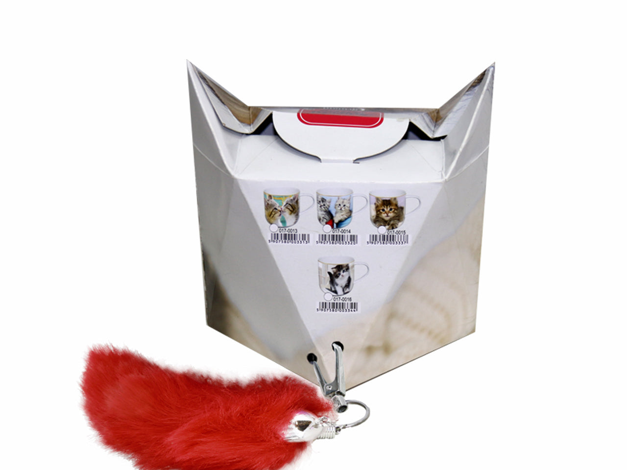 ➔ Tazza e charm/portachiavi Sweety Kitty - Gattino con gomitolo - Carmani