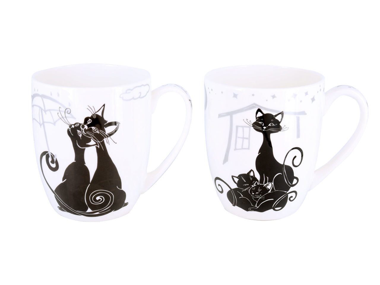 ➔ Set 2 tazze Crazy Cats - Carmani