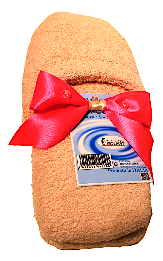 ➔ Coppia ciabatte in spugna - bagno - Equart
