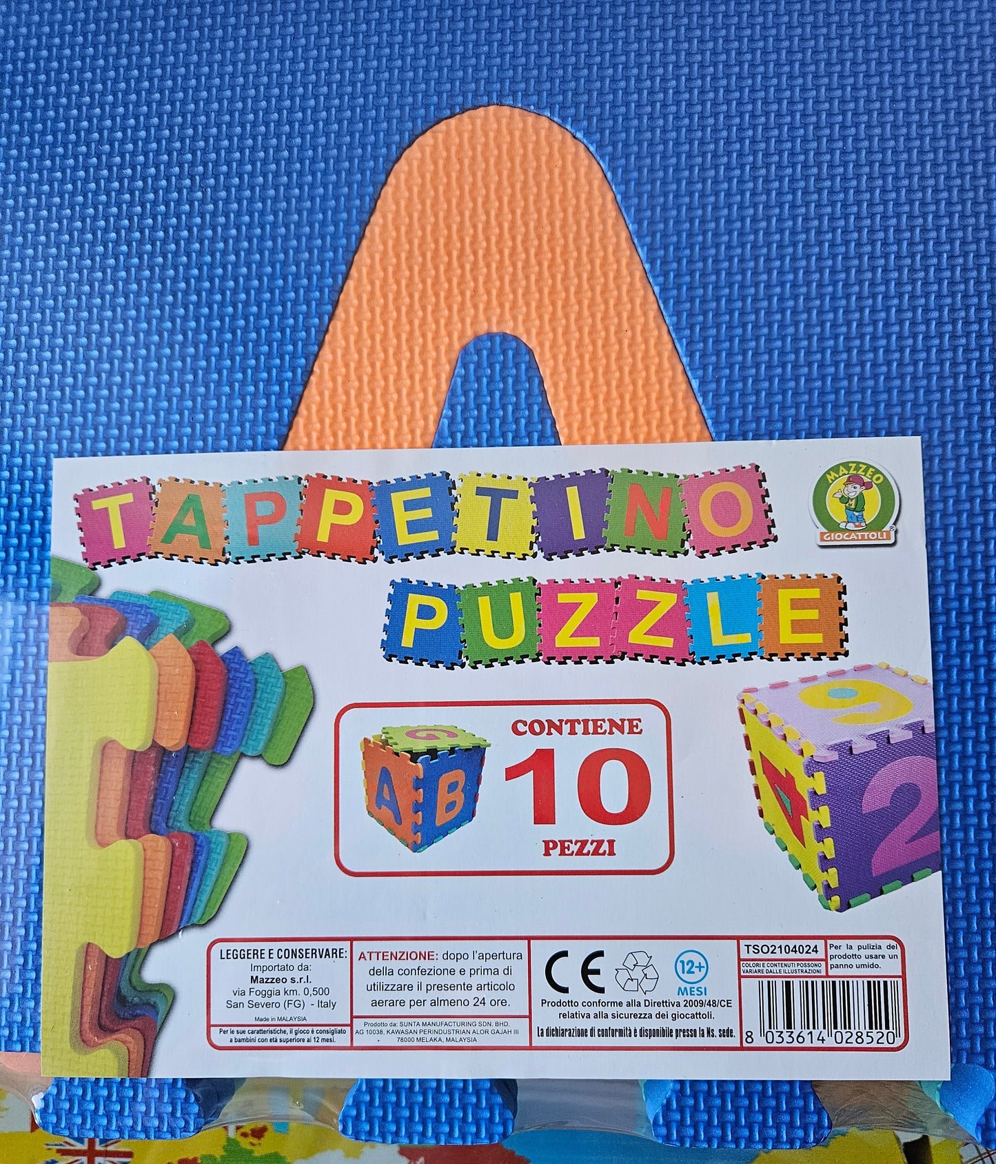 ➔ Tappetino alfabetico morbido Puzzle