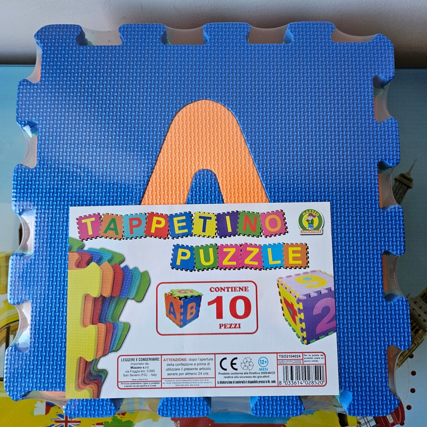 ➔ Tappetino alfabetico morbido Puzzle