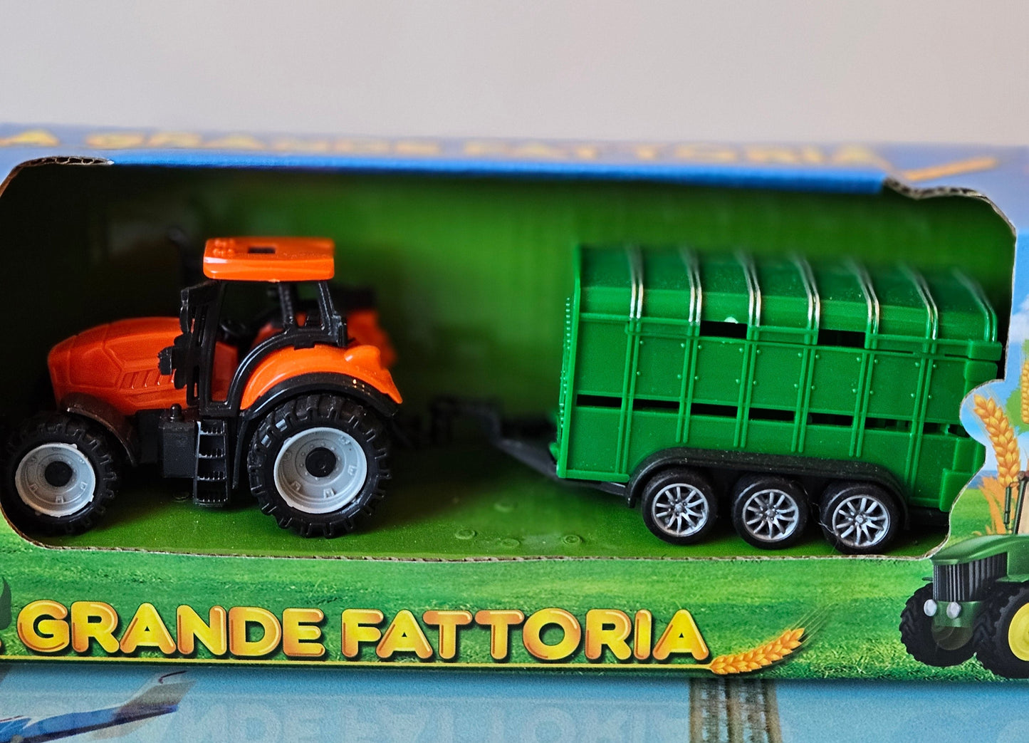 ➔ Giocattolo Trattore con rimorchio - La grande fattoria - De Car 2