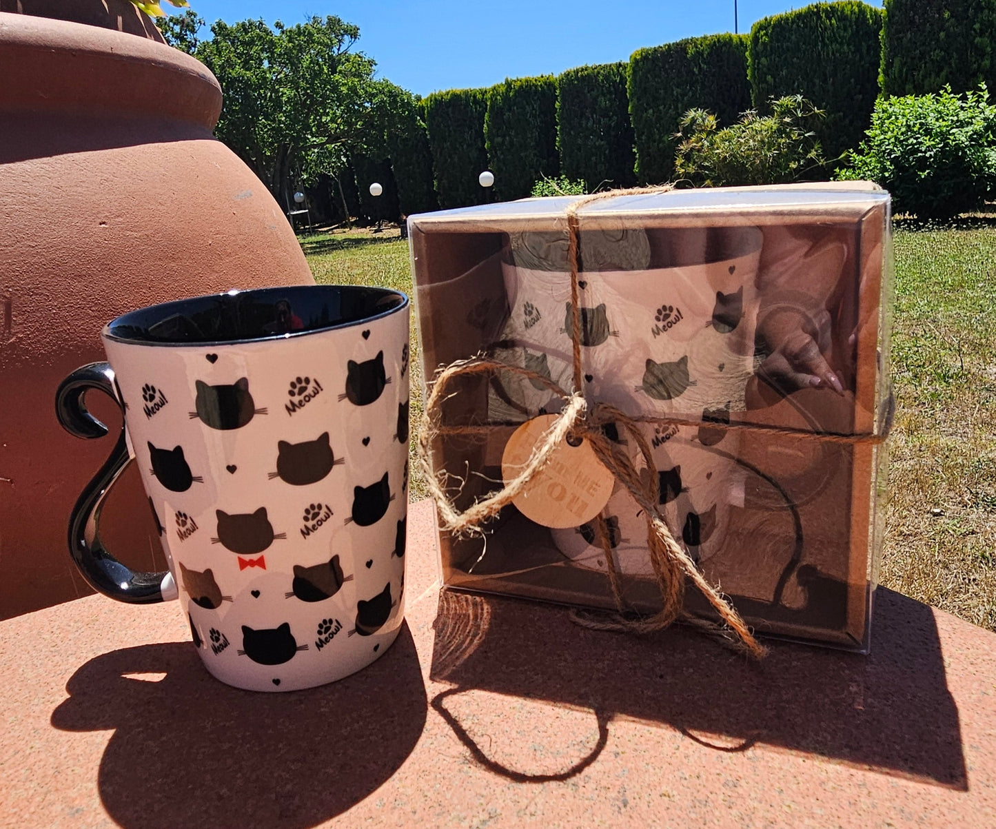 ➔ Tazza Miau Veroni, Sagome di Gatto - Tisane
