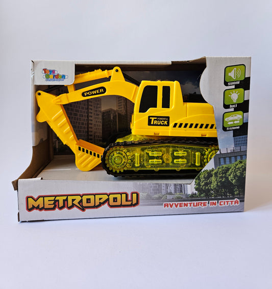 ➔ Excavator toy - Toys Garden