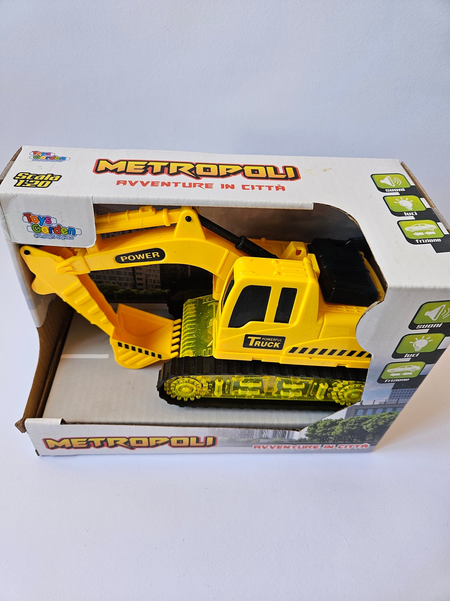 ➔ Excavator toy - Toys Garden