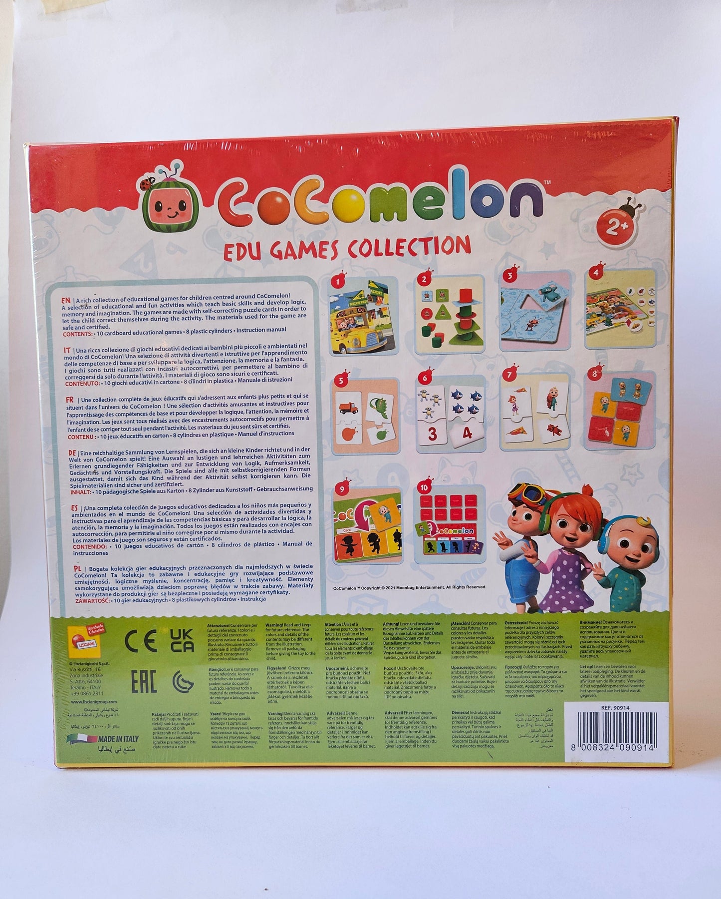 ➔ Gioco Edu Games Collection - Cocomelon - Lisciani