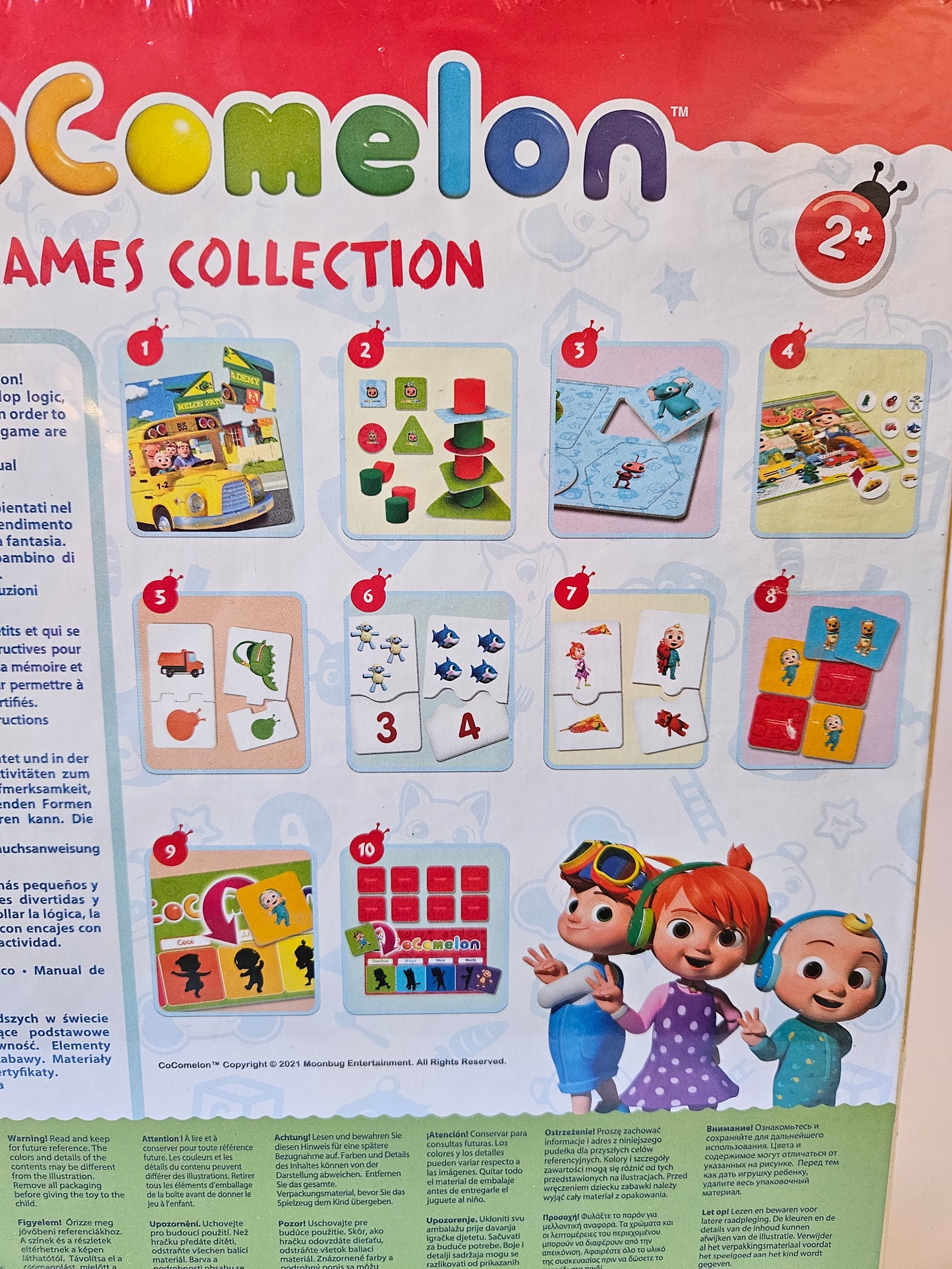 ➔ Gioco Edu Games Collection - Cocomelon - Lisciani