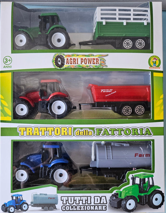 ➔ Giocattolo Agri power Trattori della Fattoria - Mazzeo Giocattoli