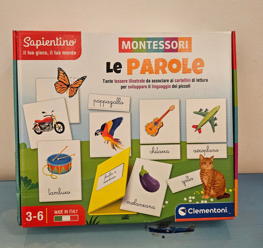 ➔ Gioco educativo Montessori Le parole - Clementoni