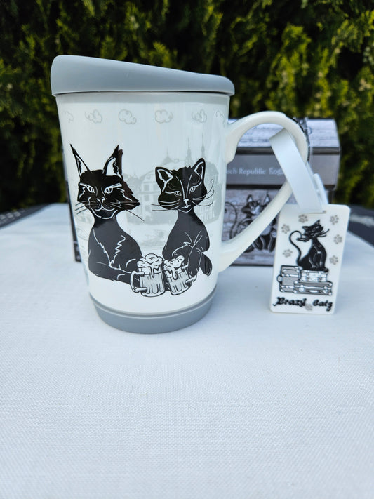 ➔ Tazza -Travelling - Crazy Cats, Praga (CARMANI)