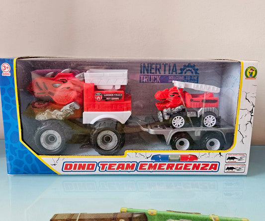 ➔ Giocattolo Camioncini - Dino Team Emergenza - Mazzeo