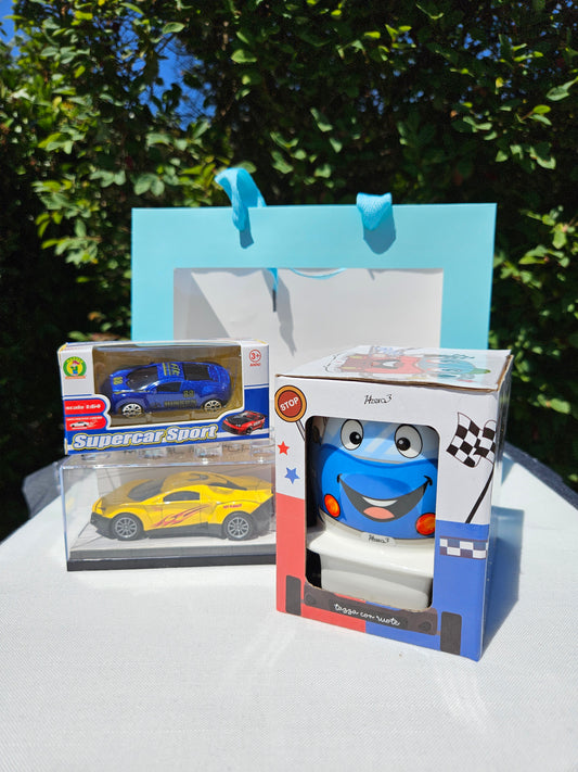 ➔ Set regalo - Fast Cup, Tazza + 2 Macchinine
