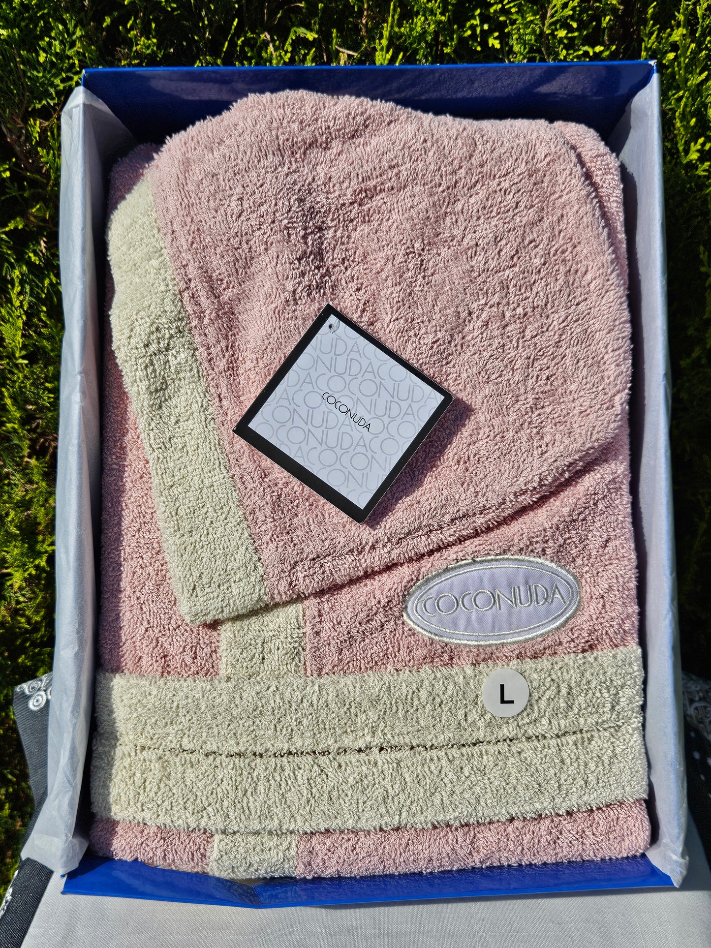 ➔ Accappatoio in cotone con cappuccio - Coconuda