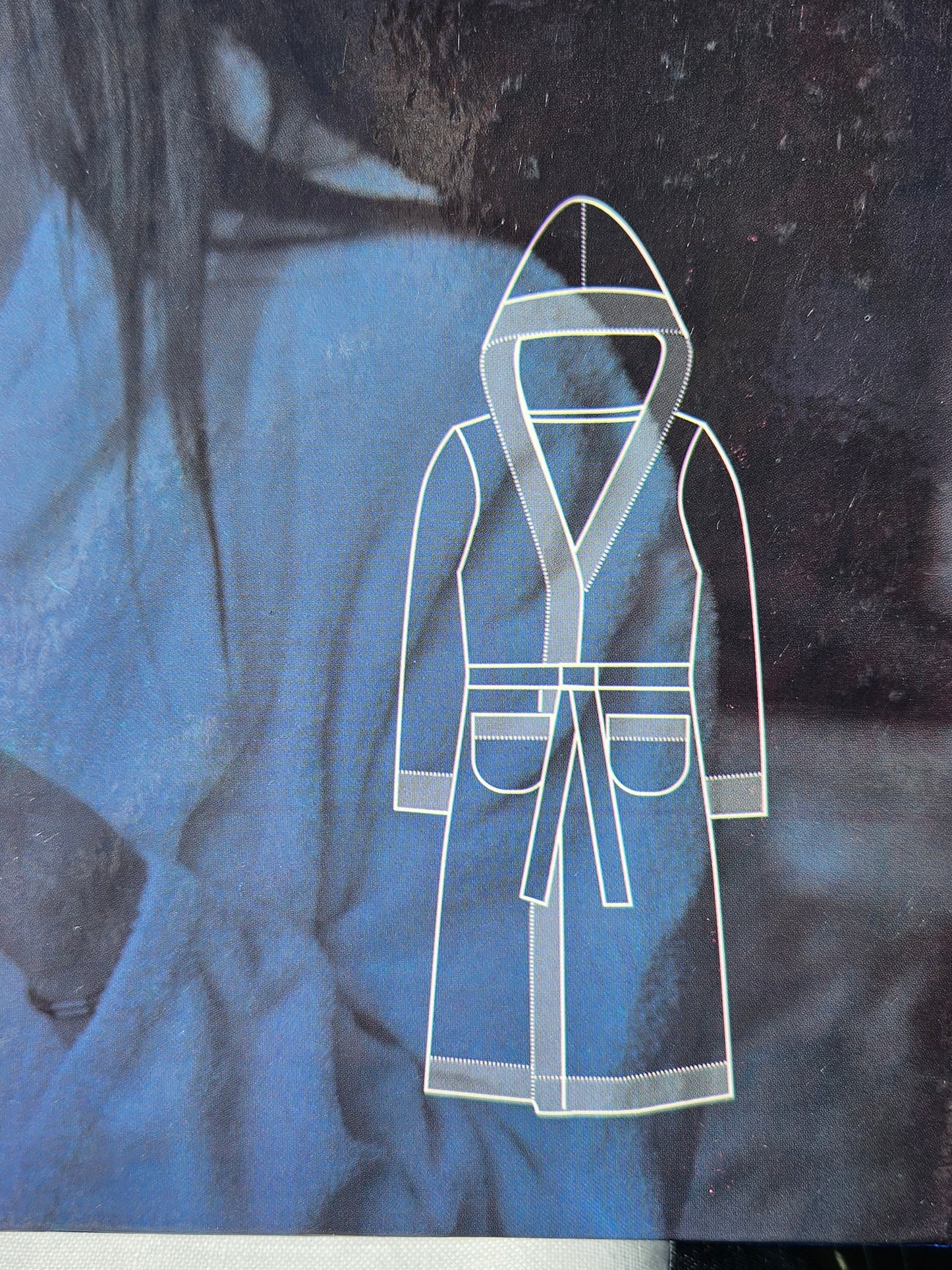 ➔ Accappatoio in cotone con cappuccio - Coconuda