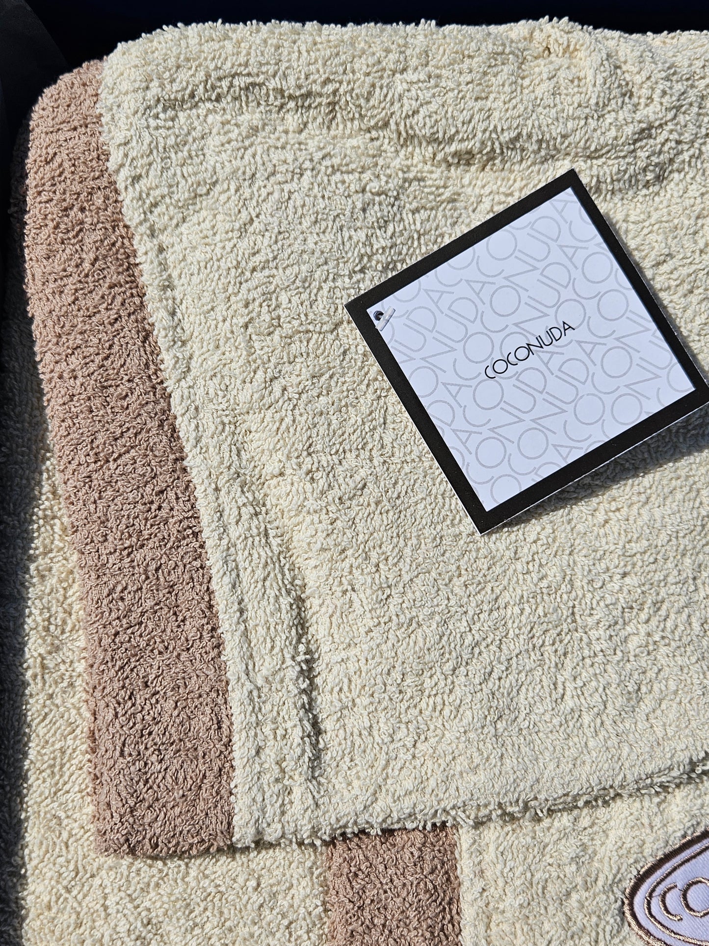 ➔ Accappatoio in cotone con cappuccio - Coconuda