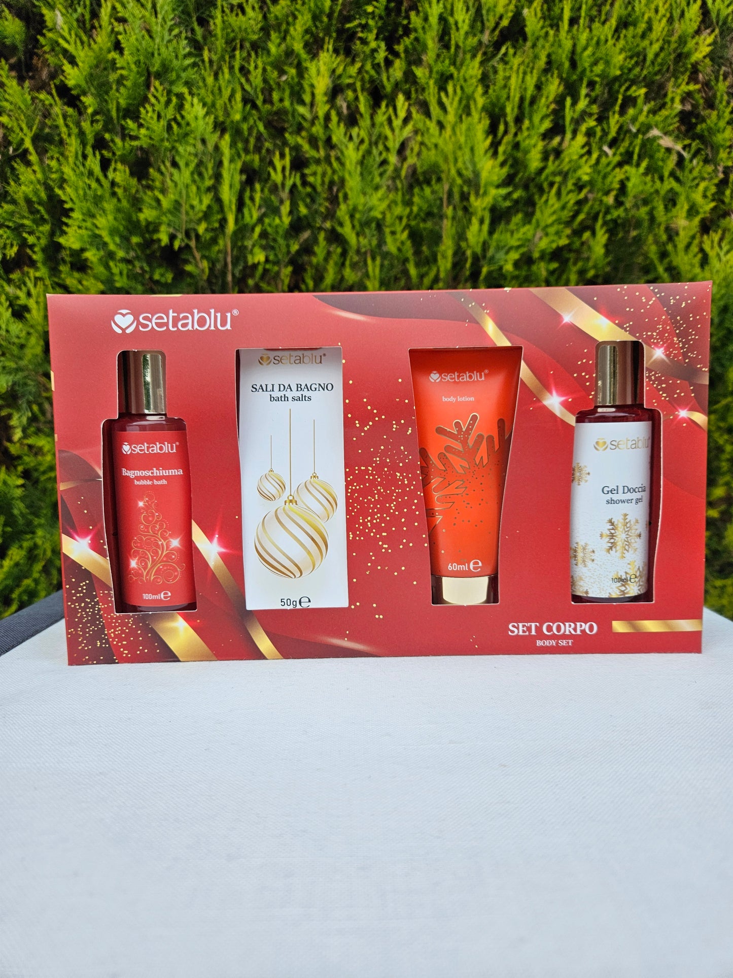 ➔ Set regalo - Magia del Natale – Set corpo - Setablu