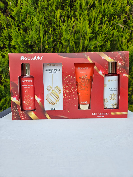 ➔ Set regalo - Magia del Natale – Set corpo - Setablu