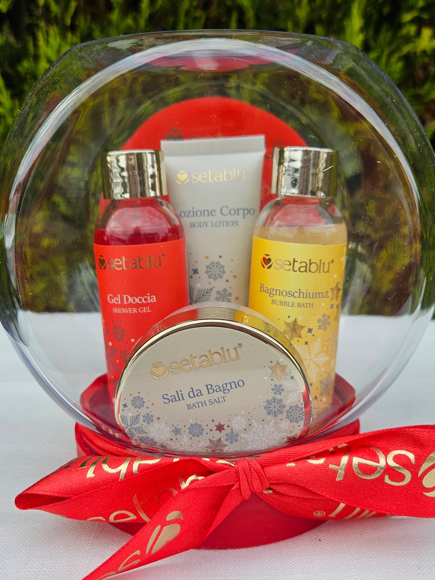 ➔ Set regalo - Armonie di Natale - Set corpo -  Setablu