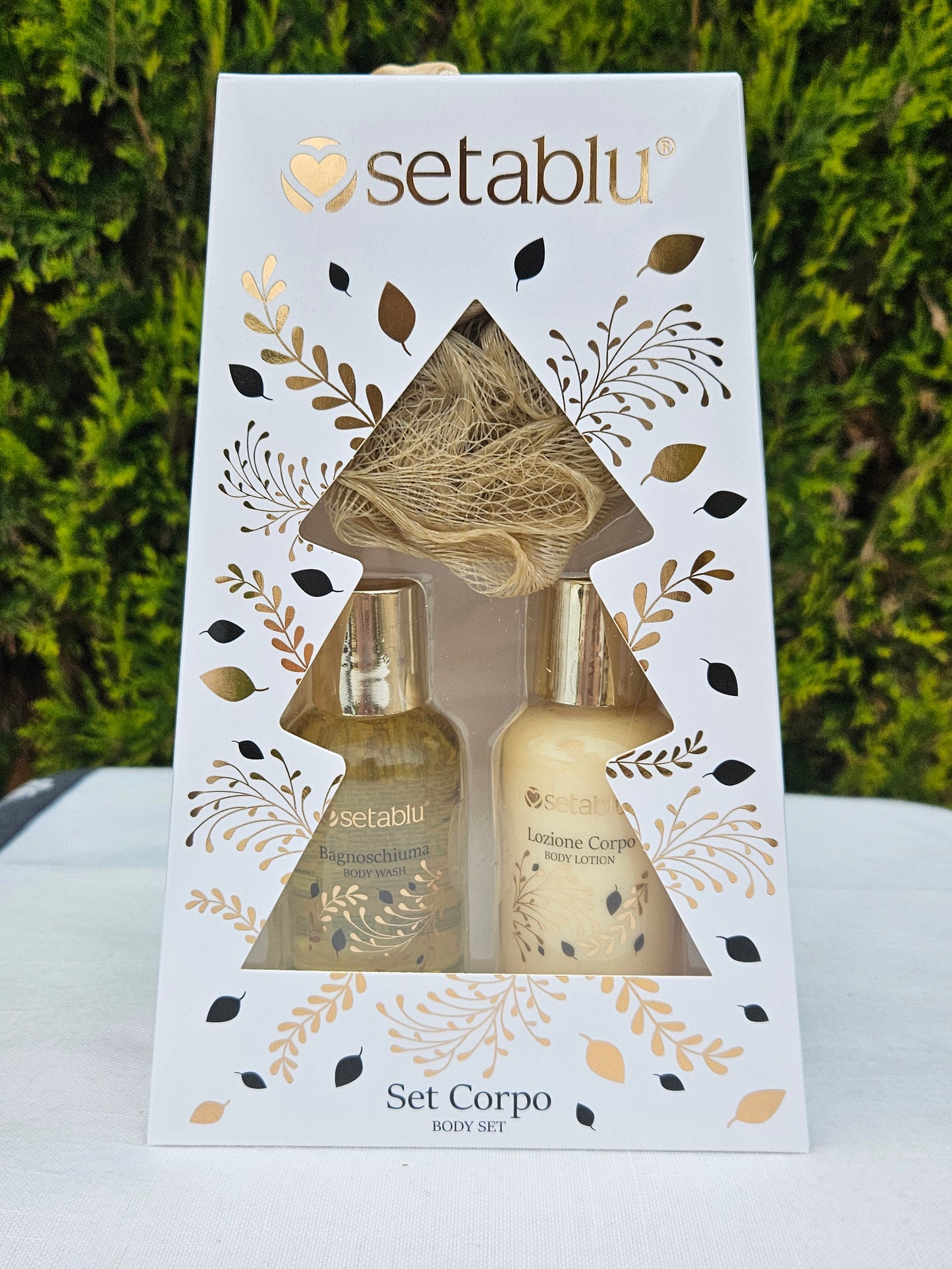➔ Set regalo - Albero di Natale - Set corpo - Setablu