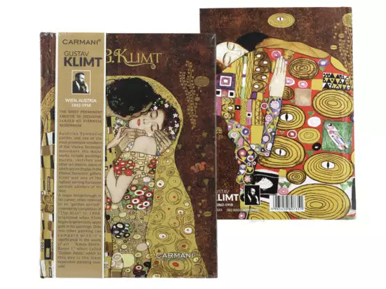 ➔ Blocknoten - Kuss, Gustav Klimt - Carmani 