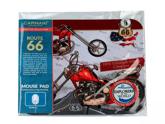 ➔ Tappetino rettangolare per il mouse - Route 66 - Carmani