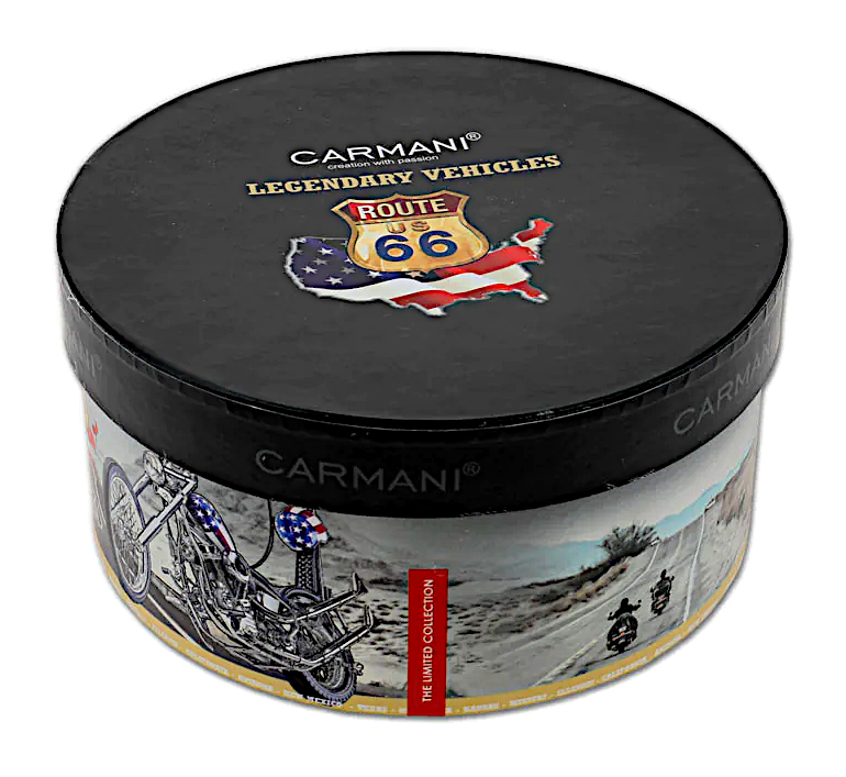 ➔ Tazza grande con piattino - Moto Blue - Carmani Route 66