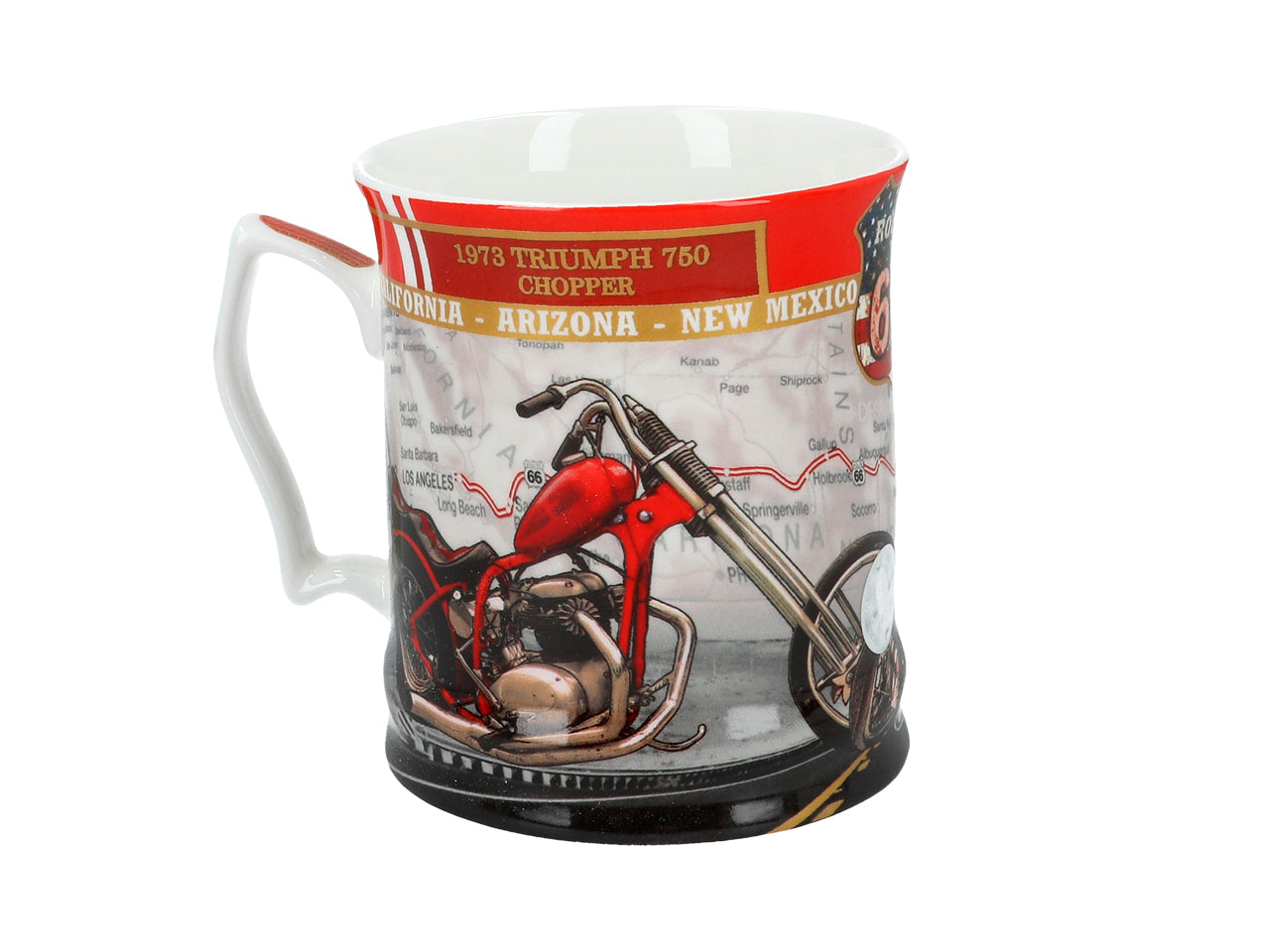 ➔ Taza Triumph 750 cc Chopper 1973 - Route 66 Carmani