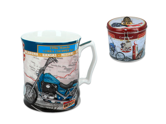 ➔ Caneca Honda Cobra Copper 1996  Route 66 Carmani