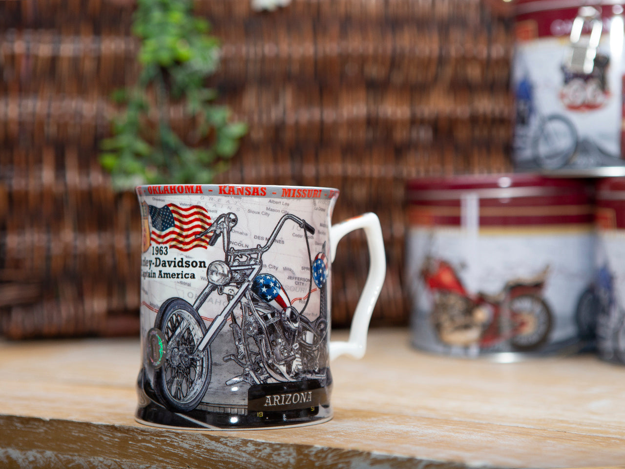 ➔ Tasse Harley Davidson 1963 Route 66 Carmani