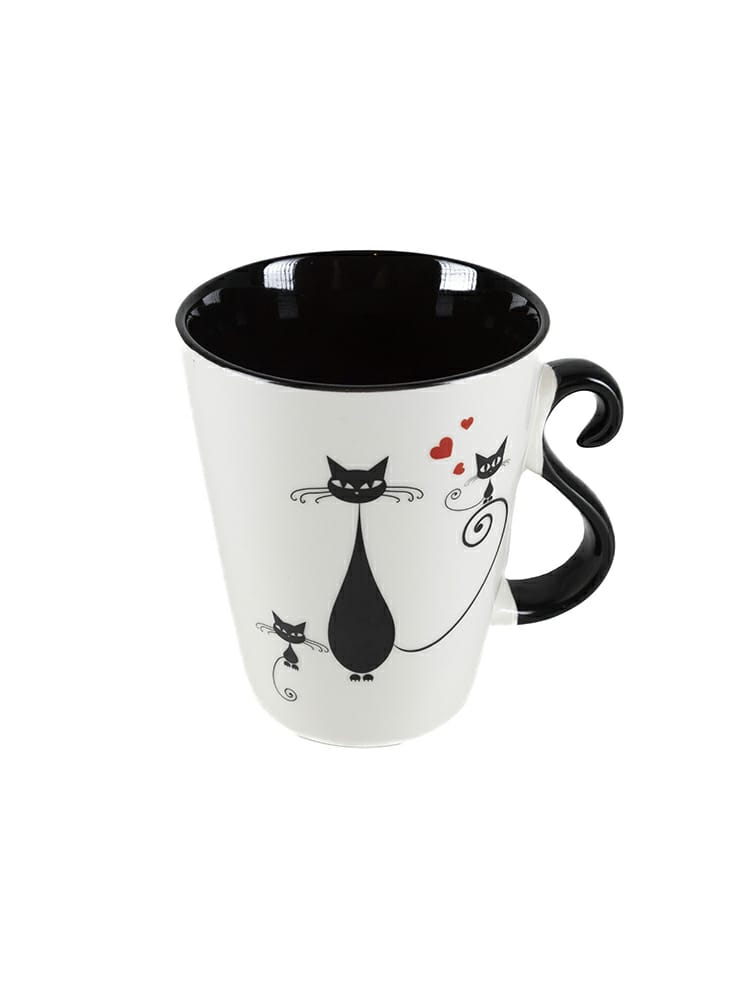 ➔ Tazza Miau Veroni, Tre gatti - Tisane - Porcellana